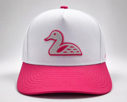Lucky Loon Golf Hat Red
