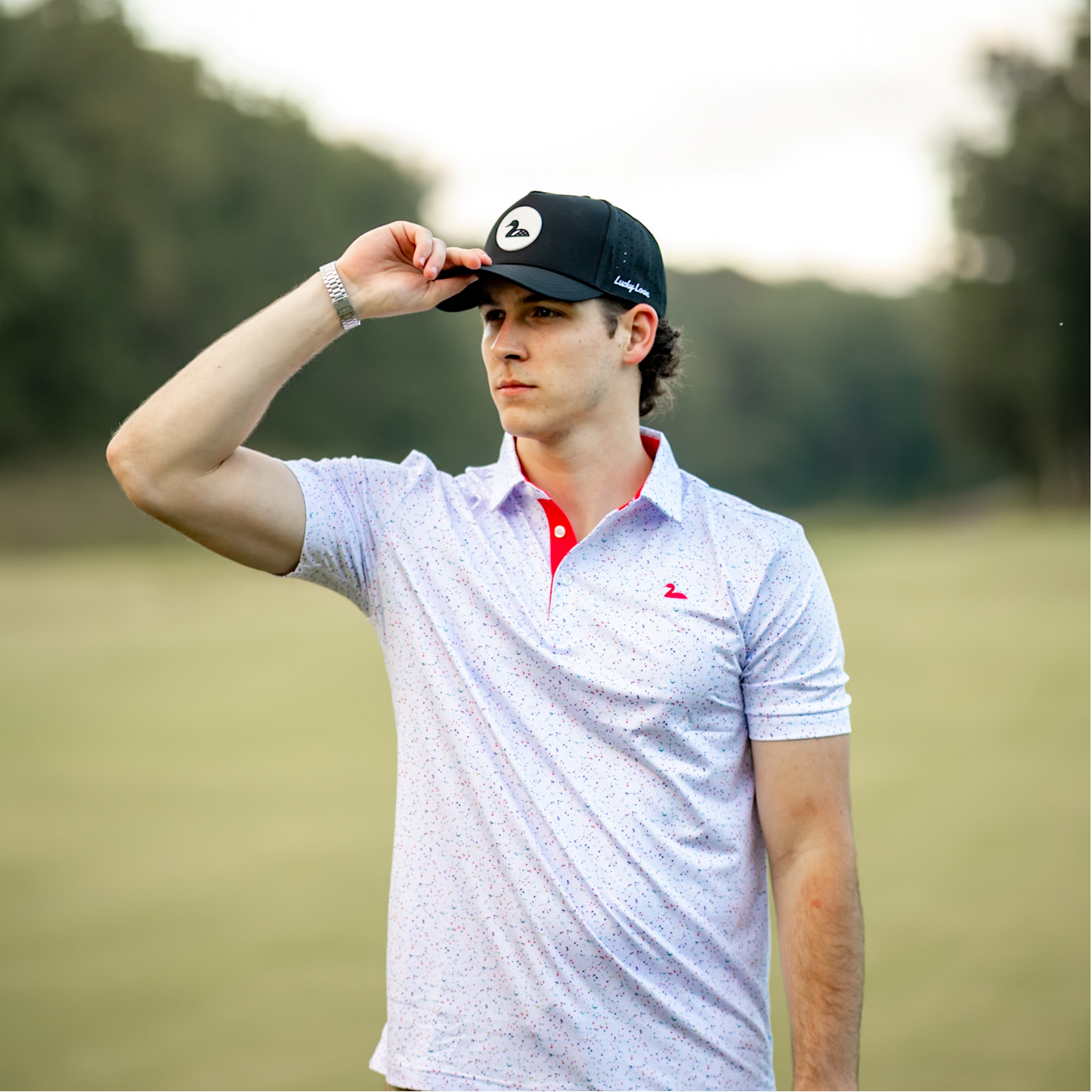 Lucky Confetti Polo